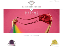 Tablet Screenshot of carmenberdonces.com